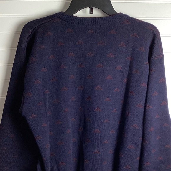 Tricots St Raphael Nordstrom Pure New Wool Sweater Chunky Grandpa Men's Large - Picture 7 of 9